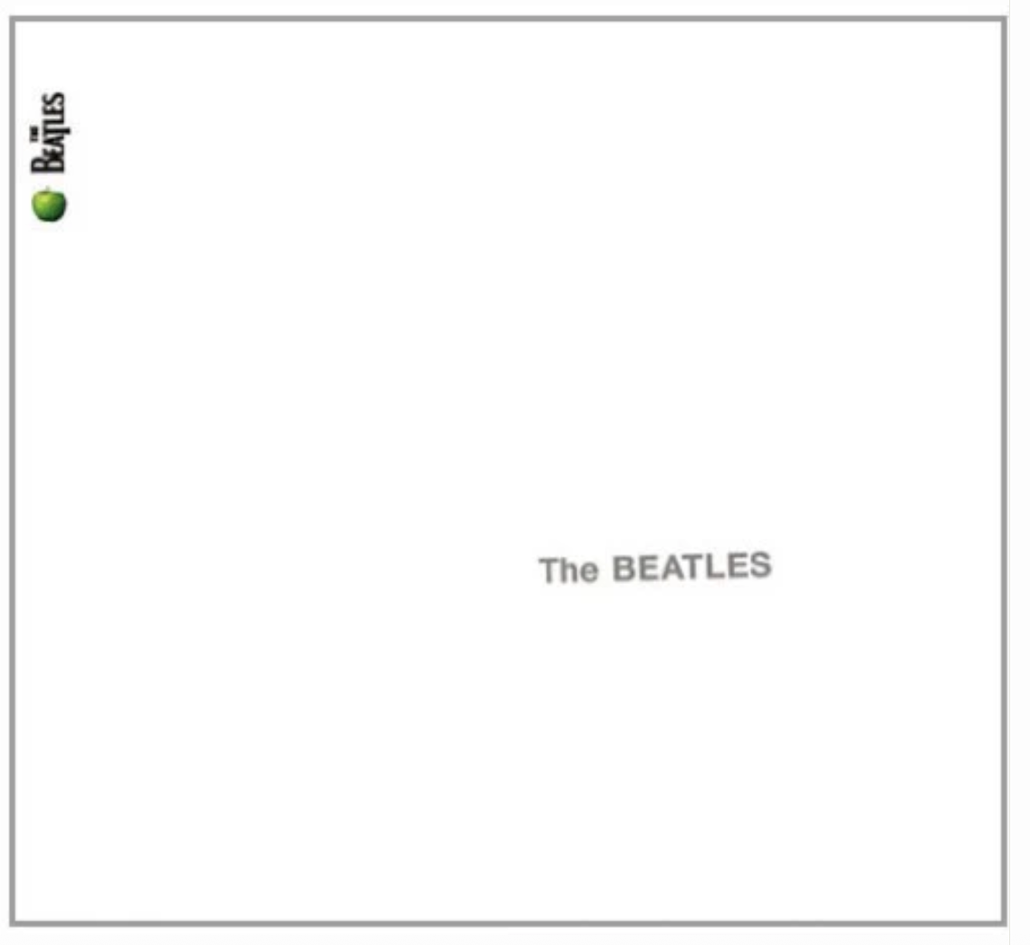 The Beatles Past Masters album cover