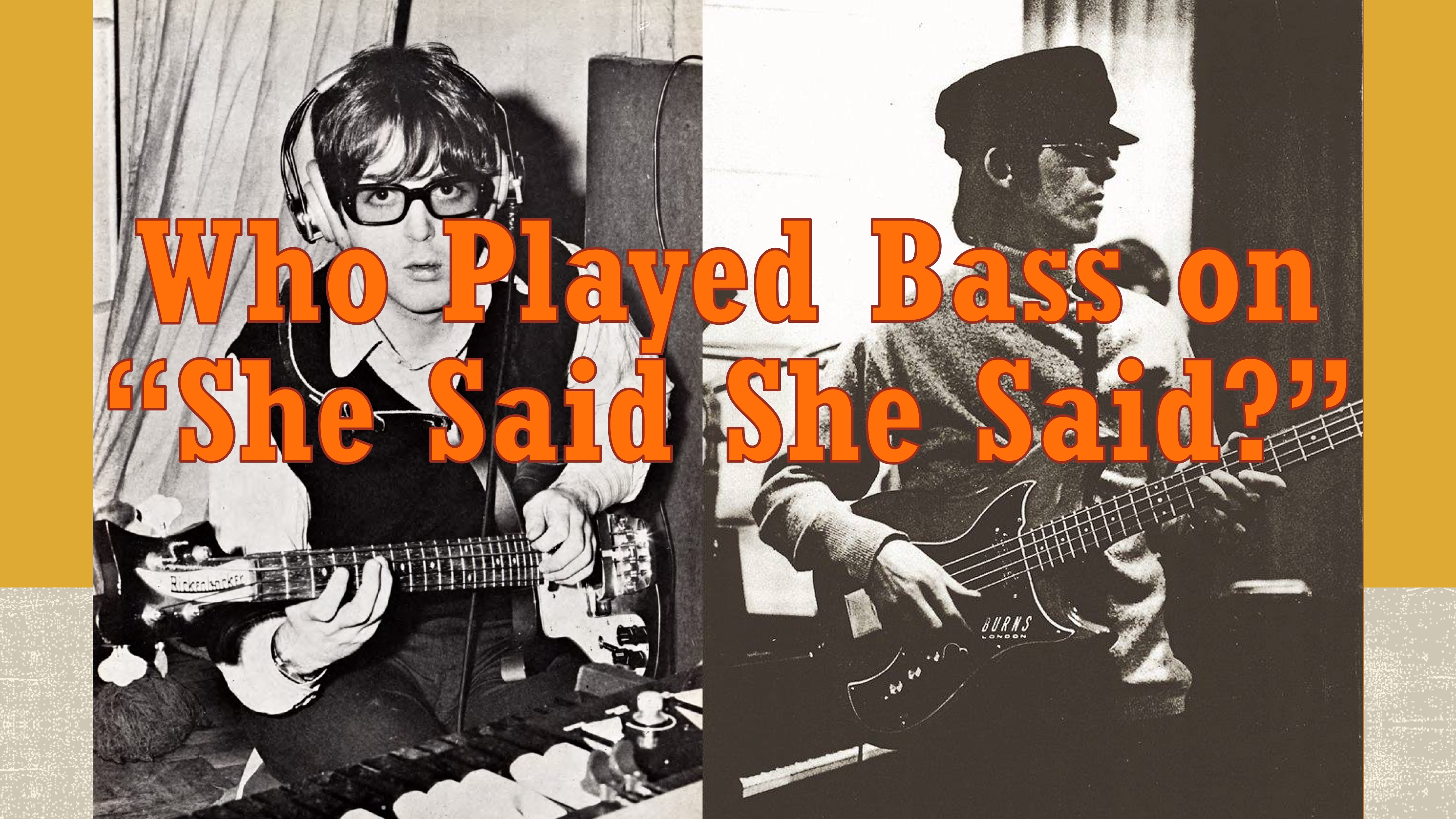 Analysis of Beatles song She Said She Said