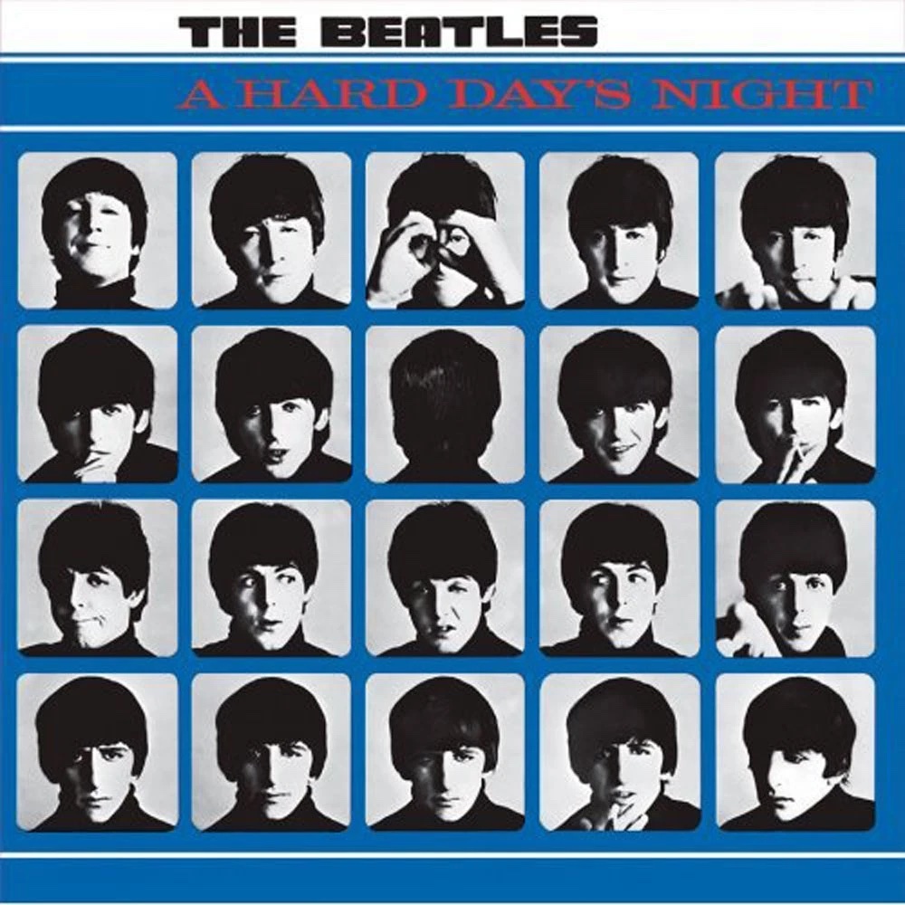 Beatles A Hard Days Night album cover